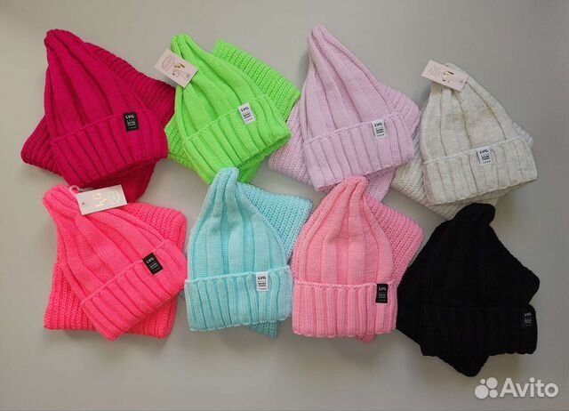 Шапка +снуд зимние новые