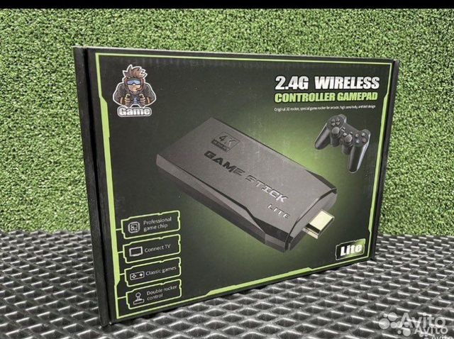 Игровая приставка game stick lite 64+10000 игр