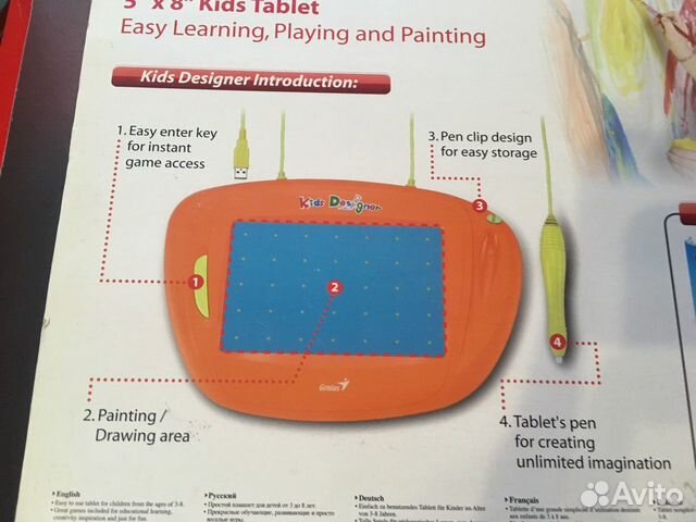 Kids Designer - планшетный пк для детей