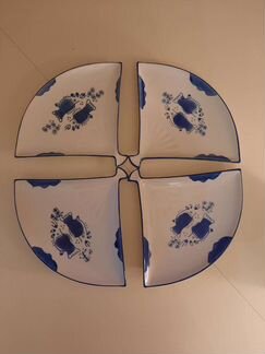 Тарелки, тарелки для суши, тарелки делфт