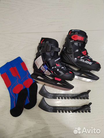 Р. 26-31 Новые Коньки раздвижные детские