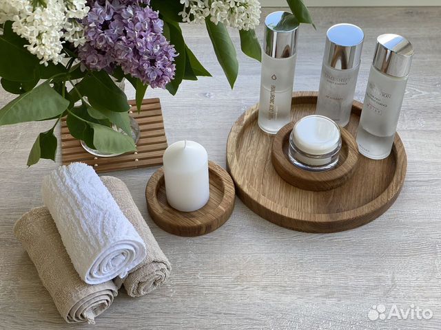 Деревянный поднос (большой) в стиле HM, Zara, IKEA