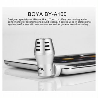 Микрофон Boya BY-A100 для iPhone, iPad