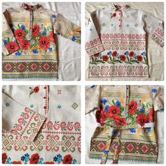 Русская рубашка 134-140 (146)