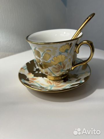 Чайная пара известной Sakura Gold