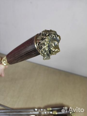 Подарочные шампура с головой Льва