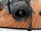 Зеркальный фотоаппарат Canon 600d объявление продам