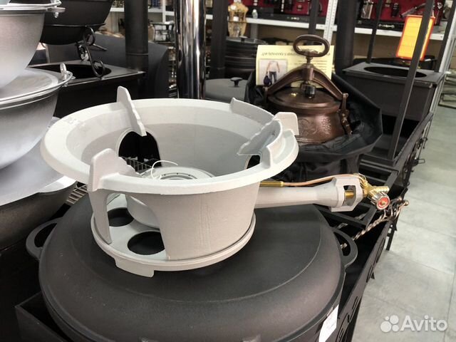 Газовая горелка для казана, автоклава, коптильни