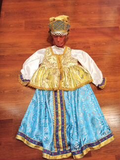 Эксклюзивный русский народный костюм для девочки