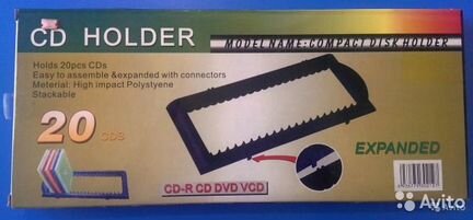 Подставка Holder для 20 CD/DVD jewel