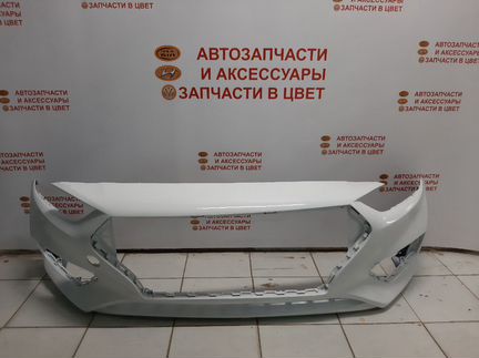 Бампер Хендай Солярис 2 в цвет