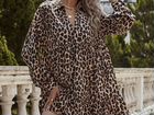 Леопардовое платье новое XL (50-52) объявление продам