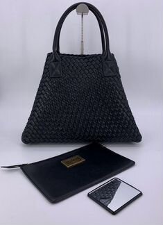Сумка тоут Bottega Veneta Cabat черный