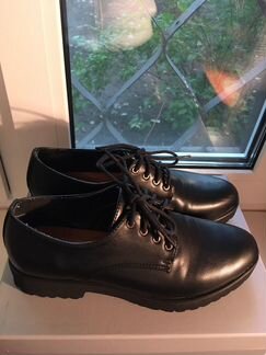 Туфли женские кожаные чёрные 39 размер. Классика