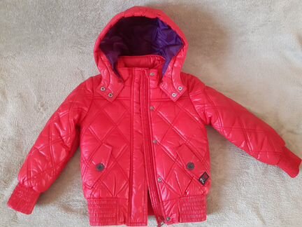 Красная куртка esprit демисезонная на 3-4-5 лет