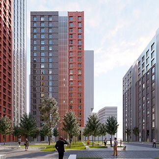 1-к квартира, 43.7 м², 43/52 эт.