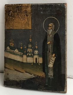 Икона Макарий Калязинский 19 век
