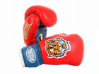 Детские боксерские перчатки Тигр красные