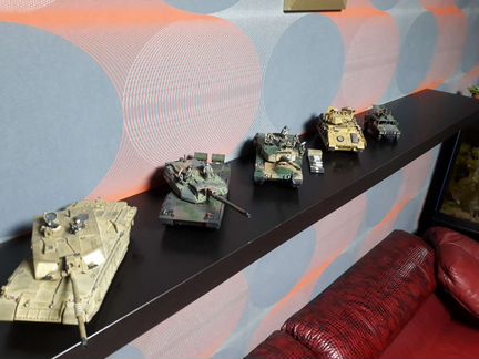 Сборные модели(tamiya-6шт.звезда-8шт.)