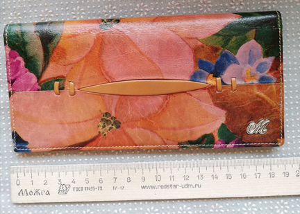 Женское портмоне (Италия) из натуральной кожи