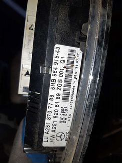 Климат контроль для мерседес W 164,251