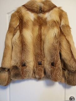 Шуба из лисы
