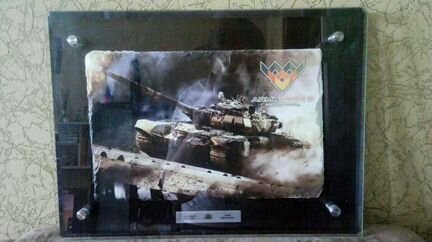 Танковый биатлон. Картина 3D