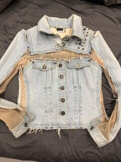 Джинсовая куртка Alexander Mqueen