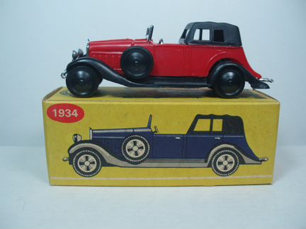Модель автомобиля пнр.70-80гг