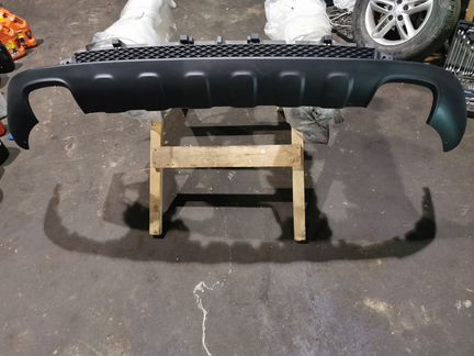 Юбка бампера заднего Ссанг Енг Актион нью 10-17