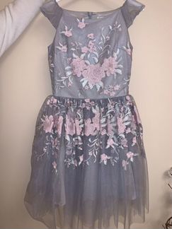 Платье с цветами