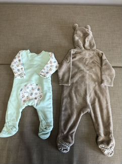 Утеплённый комбинезон mothercare