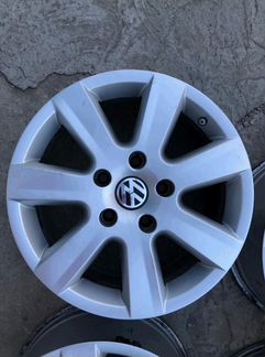 Диски бу оригинал R17 LU на VW Touareg