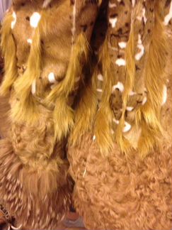 Шуба из натураньного меха