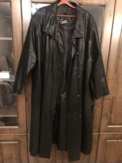 Кожаные пальто женское