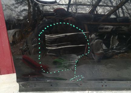 Volvo xc60 дверь передняя правая