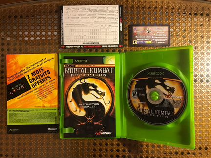 Mortal Kombat: Deception для Microsoft xbox