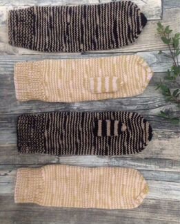 Варежки из кашемира missoni, ручная работа