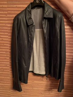Кожаная куртка glanfranco ferre(made in Italy) XL