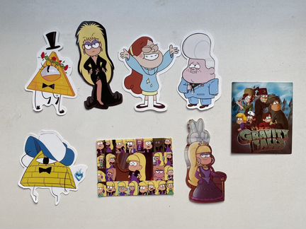 Наклейки стикеры Гравити Фоллс gravity falls