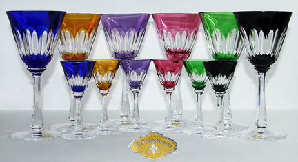 JosephinenHutte 12 фужеров Ф9004 антиквариат