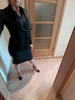 Дел костюм Karen Millen 10UK и блузка шелк
