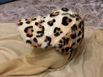 Бейсболка натуральный мех