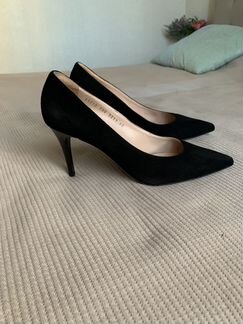 Туфли замшевые