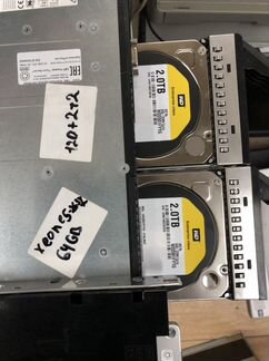 Сервер 2 Xeon e5-2637/64/4tb/120ssd