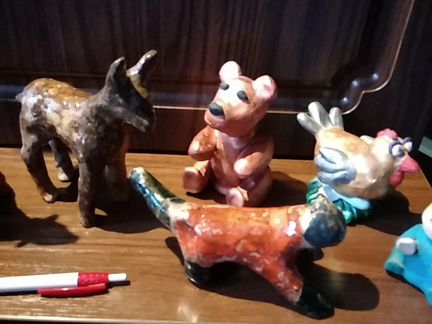 Фигурки из глины