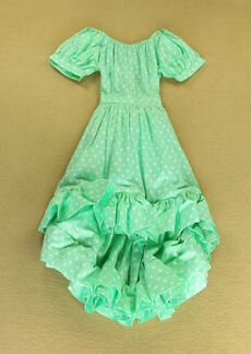 Мятное платье в горох anastasia romantsova новое