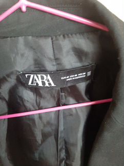 Пиджак черный женский Zara
