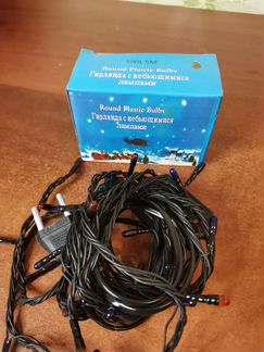 Гирлянда с небьющимися лампами