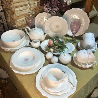 Чайностоловый сервиз в стиле Villeroy&boch